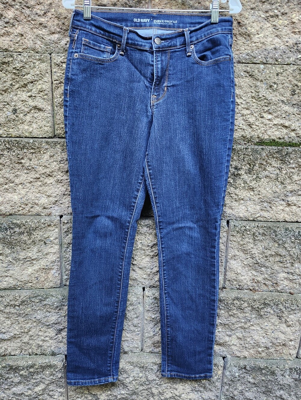 Old Navy Curve Profile San Francisco Mid Rise Women's Skinny Jeans Sz 8 Regular